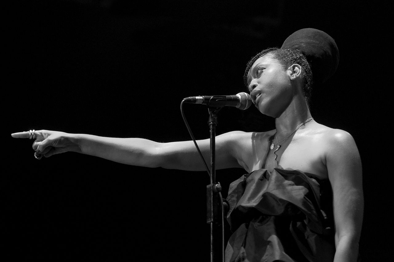 Erykah Badu on stage - 2008