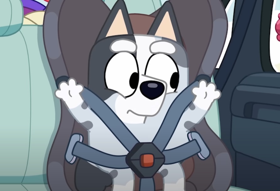 Screenshot from Bluey animated preschool television series.