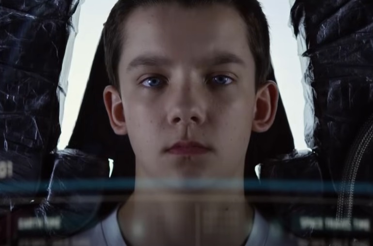 Screenshot from the movie Ender's Game (2013).