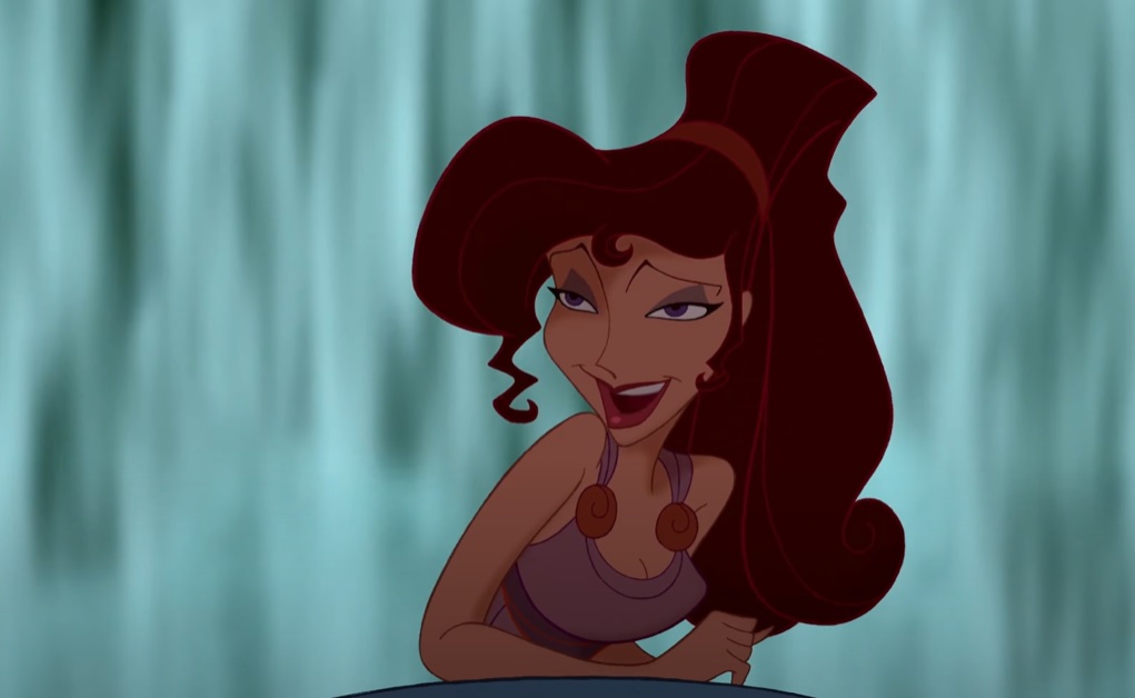 Screenshot from the animated film Hercules (1997).