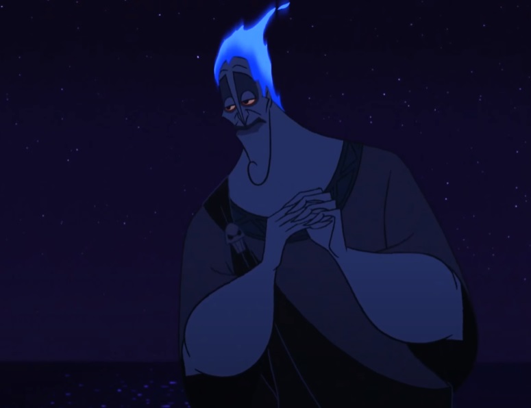 Screenshot from the animated film Hercules (1997).