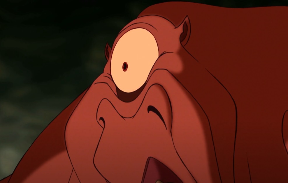 Screenshot from the animated film Hercules (1997).