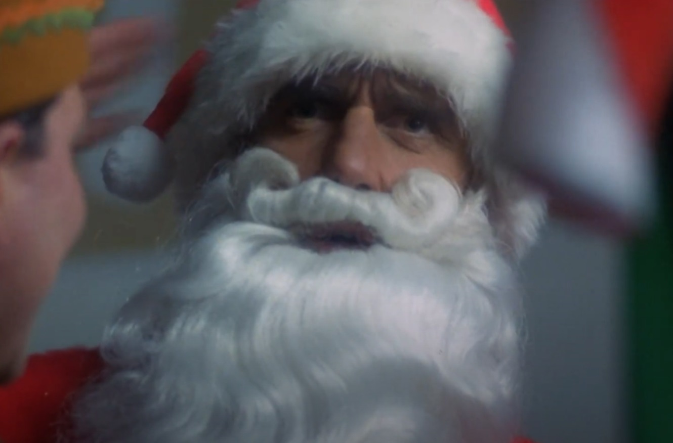 Screenshot of Hulk Hogan from - Santa with Muscles (1996)