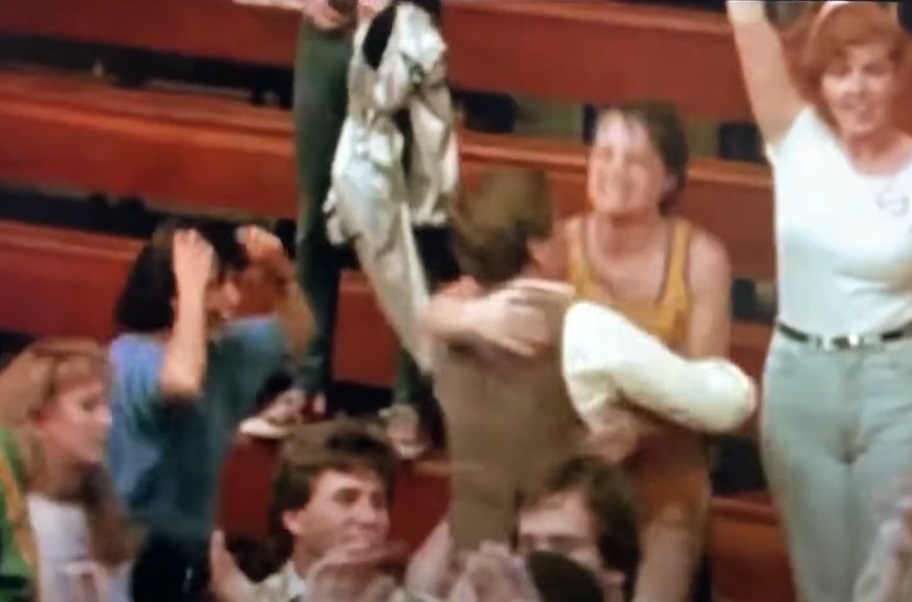 Screenshot from the movie Teen Wolf (1985)