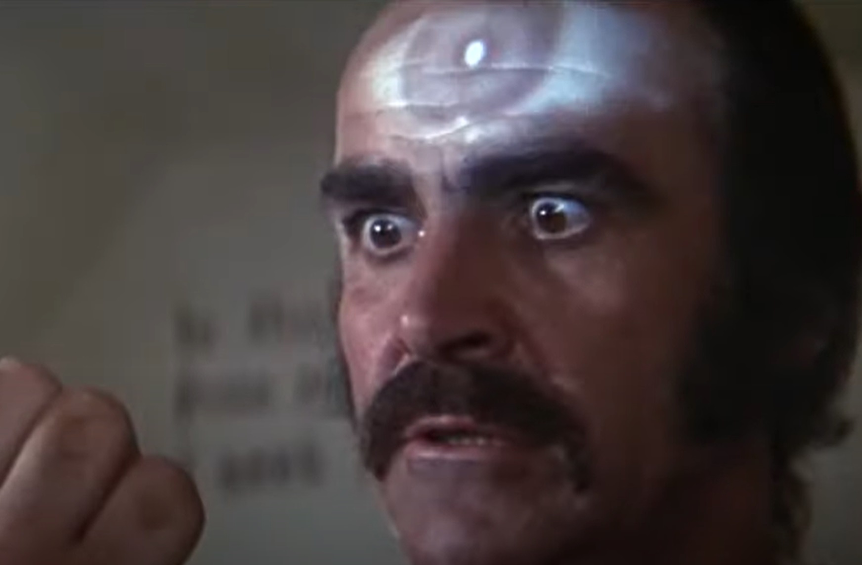Screenshot of Sean Connery from - Zardoz (1974)
