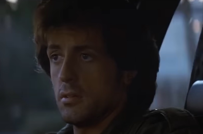 Screenshot from the movie First Blood (1982)