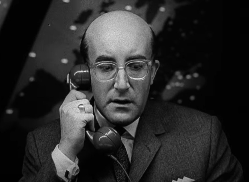 Screenshot from the movie Dr. Strangelove (1964)