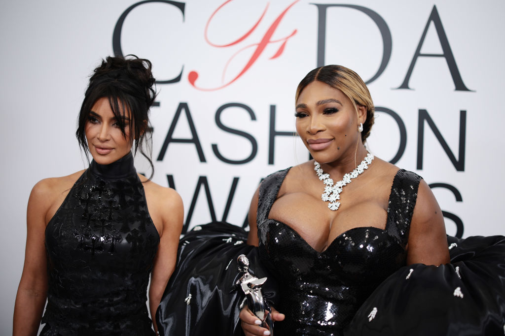 Serena Williams and Kim Kardashian