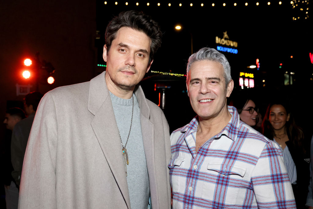 John Mayer and Andy Cohen