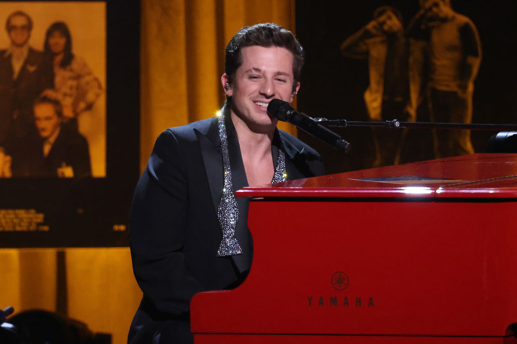 Charlie Puth performs