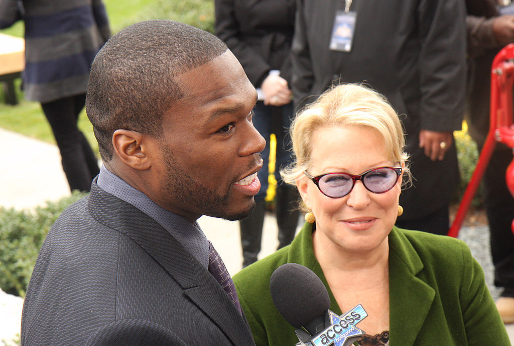 50 Cent Jackson and Bette Midler