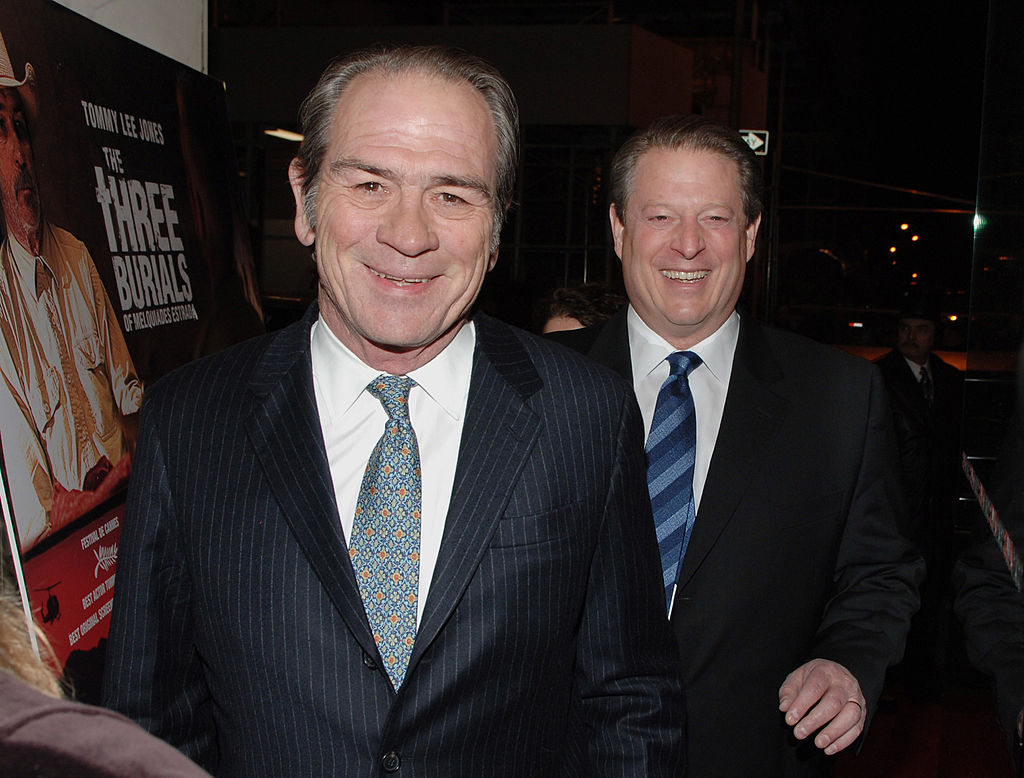 Tommy Lee Jones and Al Gore