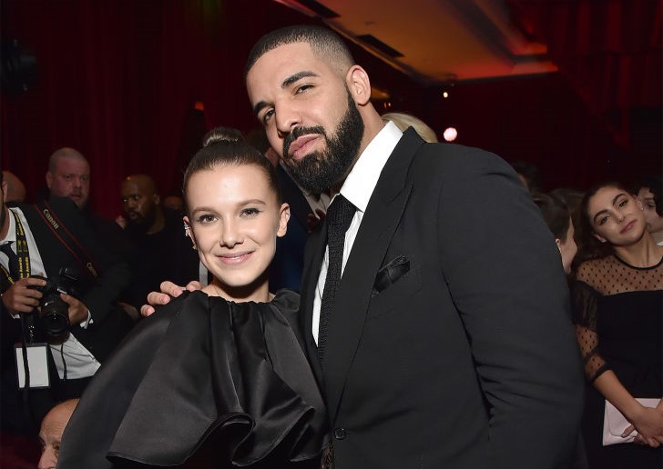 Millie Bobby Brown and Drake