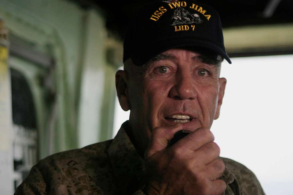 Actor and Marine Corps icon Gunnery Sgt. R. Lee Ermey