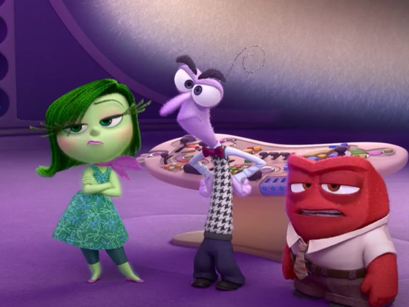Screenshot from the animated movie Inside Out (2015)