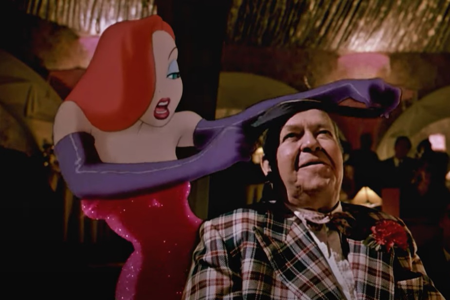 Screenshot from the animated movie Who Framed Roger Rabbit (1988)