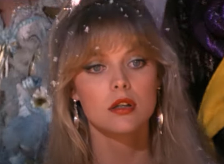 Screenshot from the movie Grease 2 (1982).