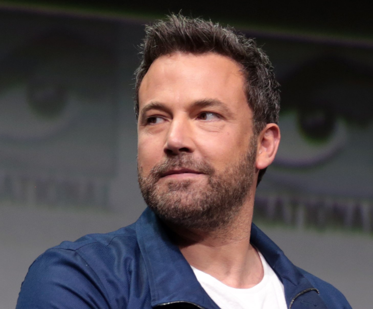 Ben Affleck speaking at the 2017 San Diego Comic Con International