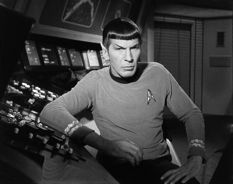 Leonard Nimoy as Mr. Spock