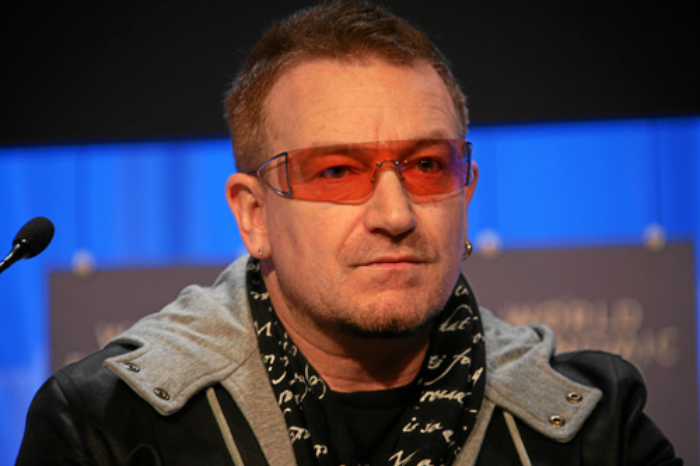 Bono at World Economic Forum Annual Meeting Davos
