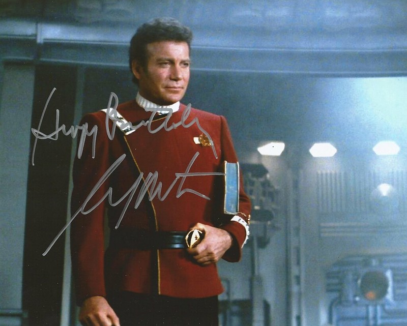 tar Trek William Shatner Captain James T. Kirk