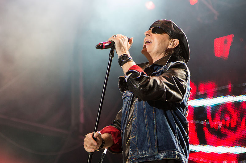 Klaus Meine from the Scorpions