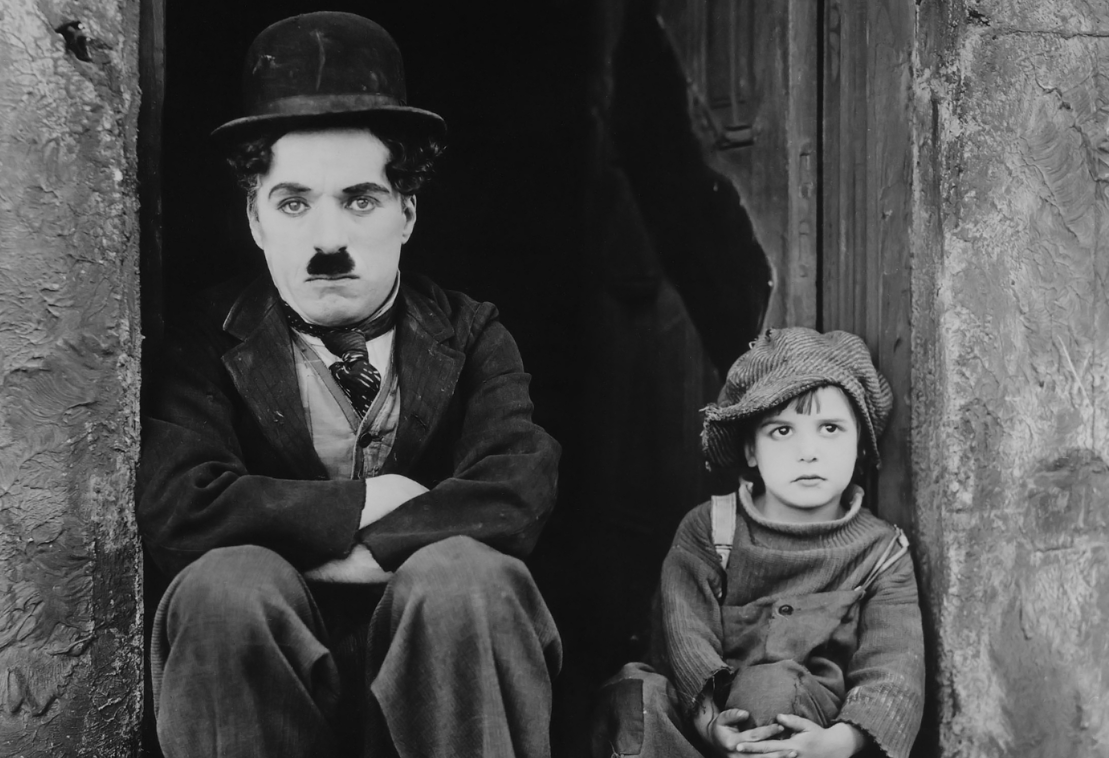Chaplin in The Kid