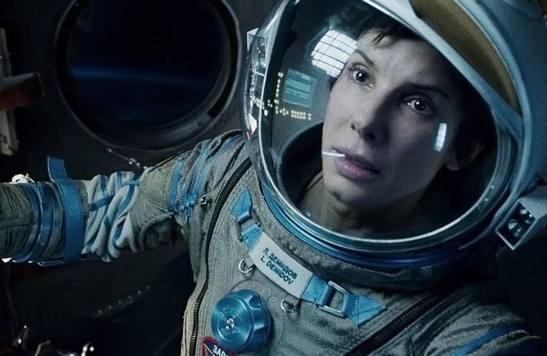 Screenshot from the movie Gravity (2013)