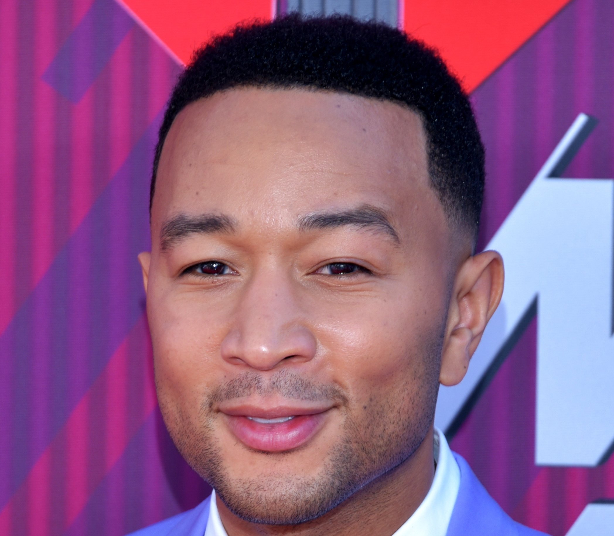 John Legend attends the iHeartRadio Music Awards in Los Angeles California