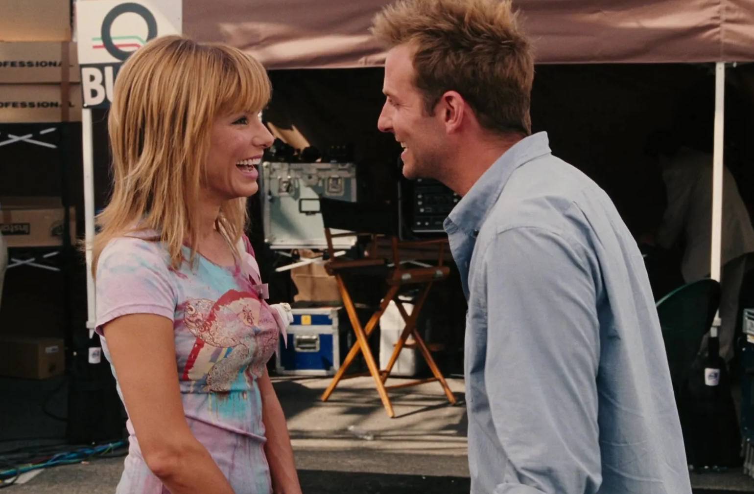 Screenshot from the movie All About Steve (2009).