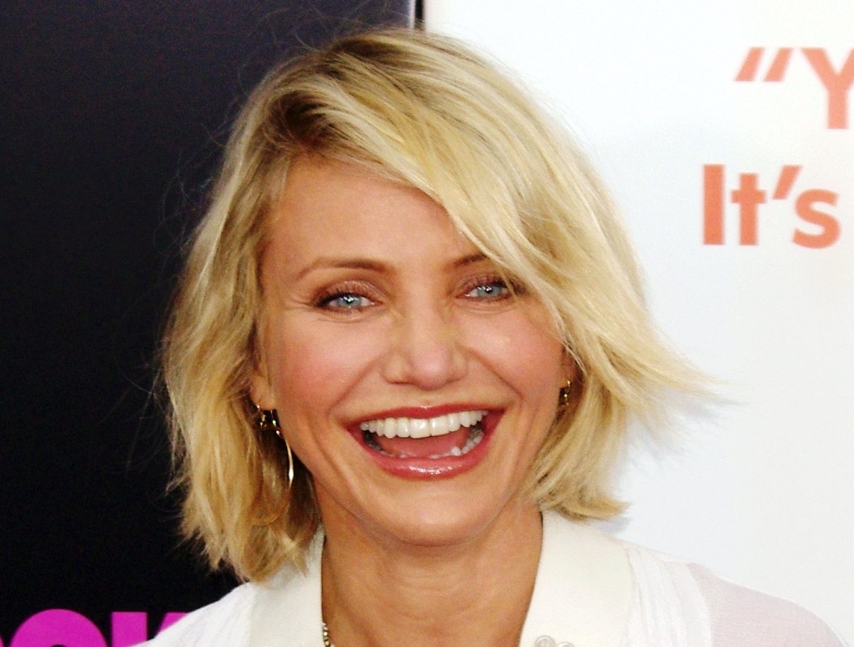 Cameron Diaz smiling - 2012