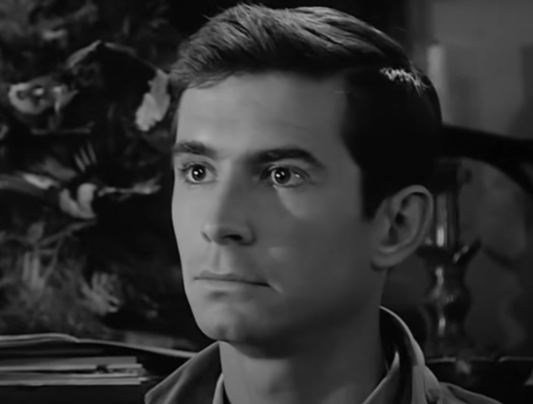 Screenshot from the movie Psycho (1960)