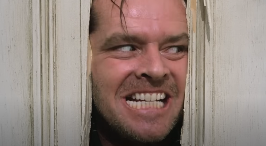 scene from The Shining
