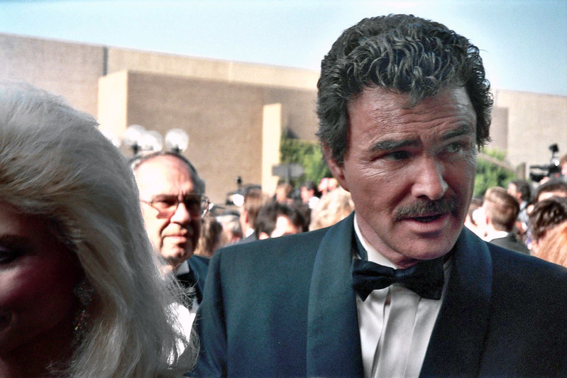 Burt Reynolds on the red carpet