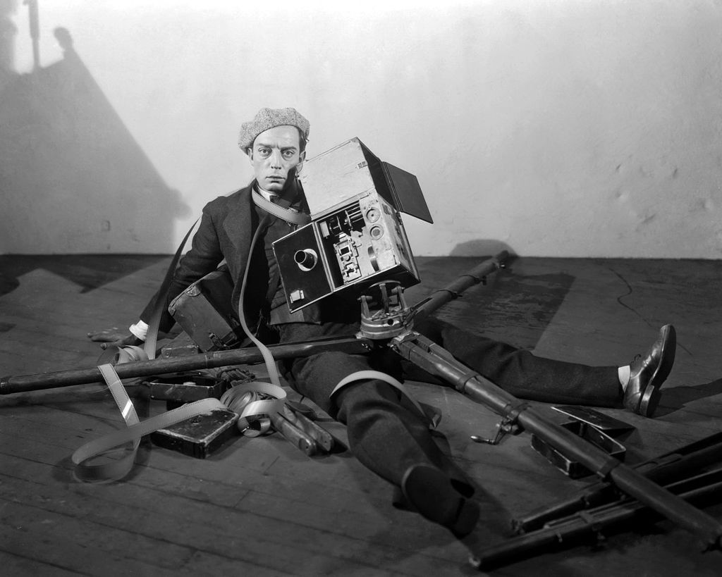 Actor and director Buster Keaton