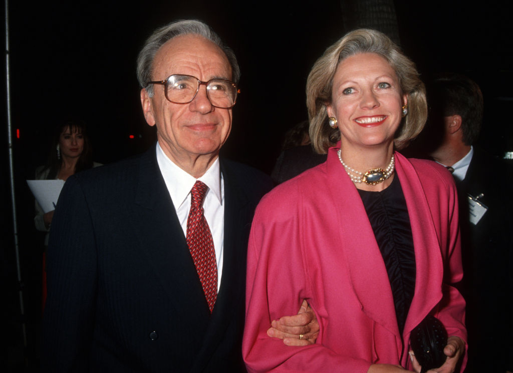 Rupert Murdoch and Anna Murdoch