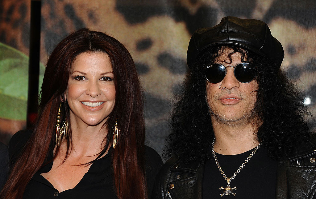 Guitarist Slash and Perla Hudson