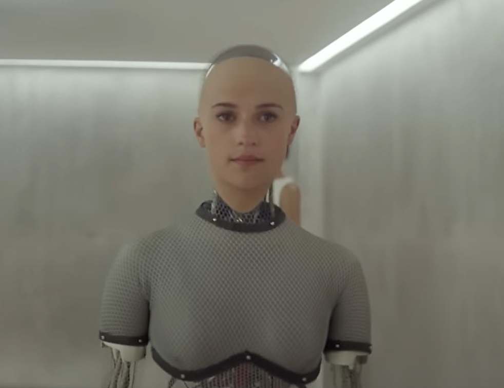 Screenshot from the movie Ex Machina (2014)