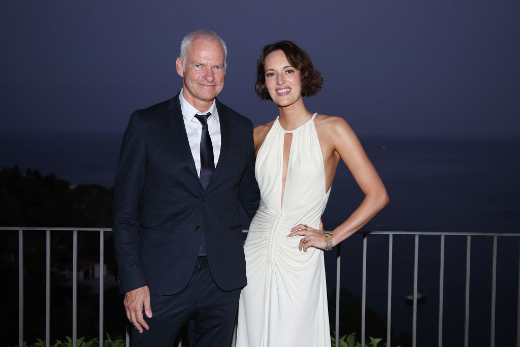 Martin McDonagh and Phoebe Waller-Bridge attend the 