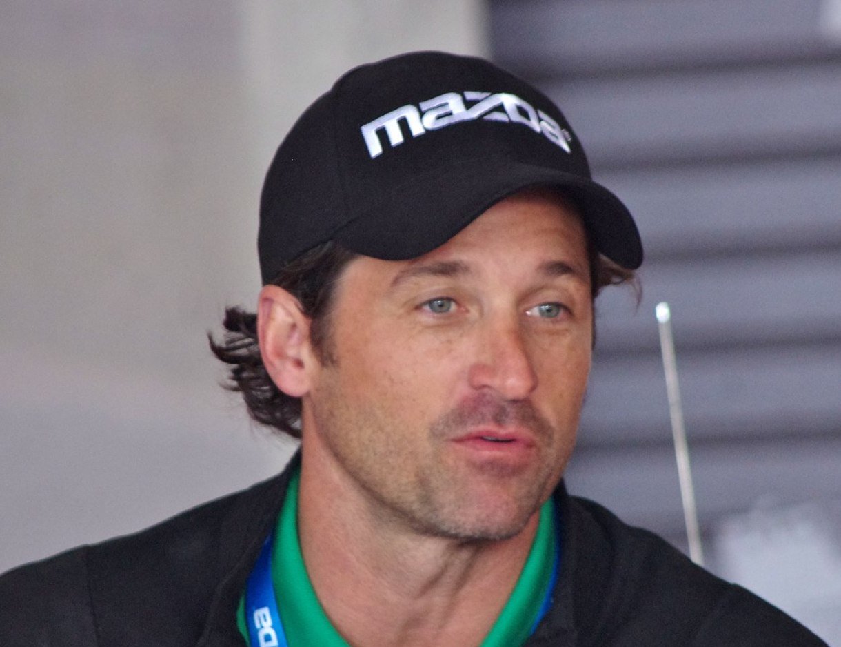 Portrait Photo of Patrick Dempsey at 2011 24 Hours of Le Mans.