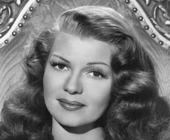 Original publicity portrait of Rita Hayworth from the film Down to Earth
