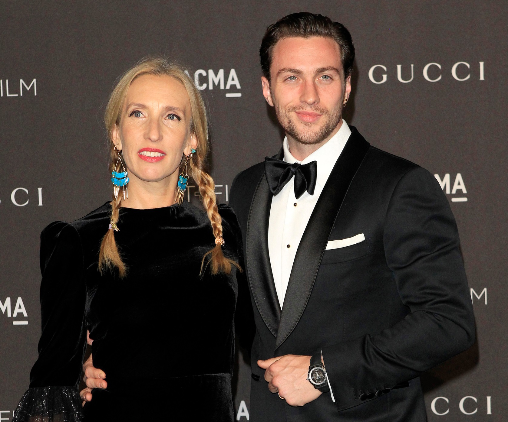 Sam Taylor-Johnson, Aaron Taylo at the 2018 LACMA: Art and Film Gala