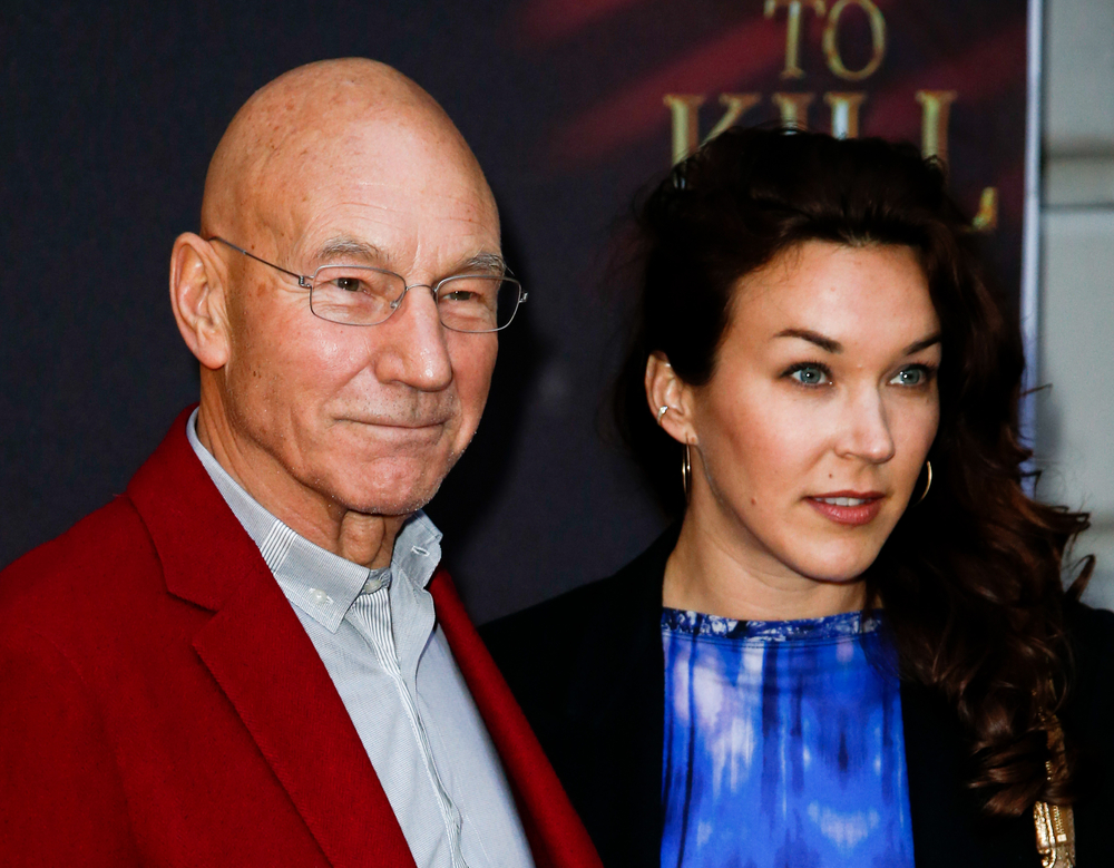 Actor Patrick Stewart and wife Sunny Ozell