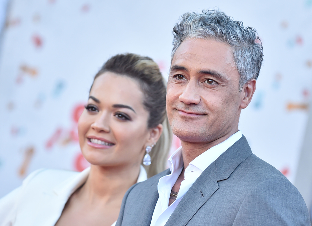 Rita Ora and Taika Waititi arrives for the ÔSuicide SquadÕ Hollywood Premiere - 2021