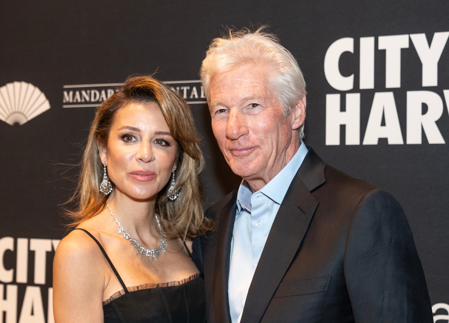 Alejandra Silva and Richard Gere attend City Harvest Presents The 2024 Gala