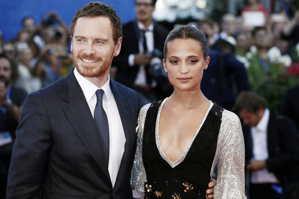 Michael Fassbender and Alicia Vikander attend the premiere of 'The Light Between Oceans'