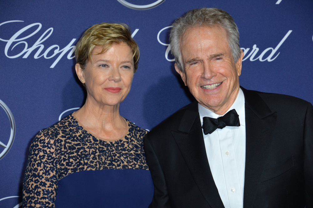Actress Annette Bening & husband actor Warren Beatty at the 2017 Palm Springs Film Festival Awards Gala. January 2, 2017