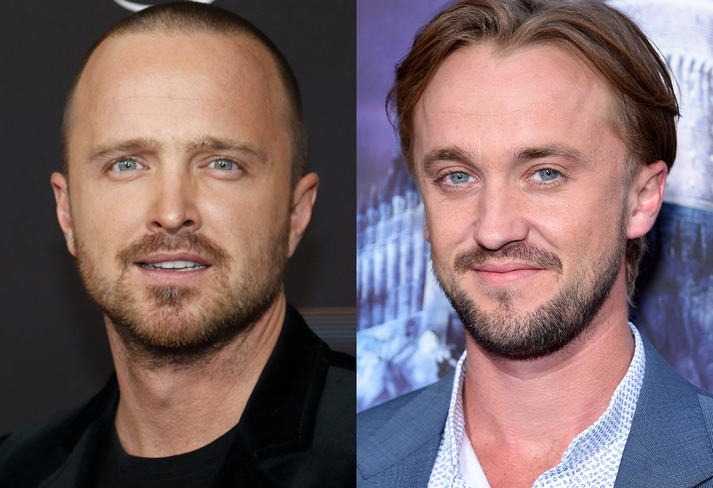 Aaron Paul And Tom Felton