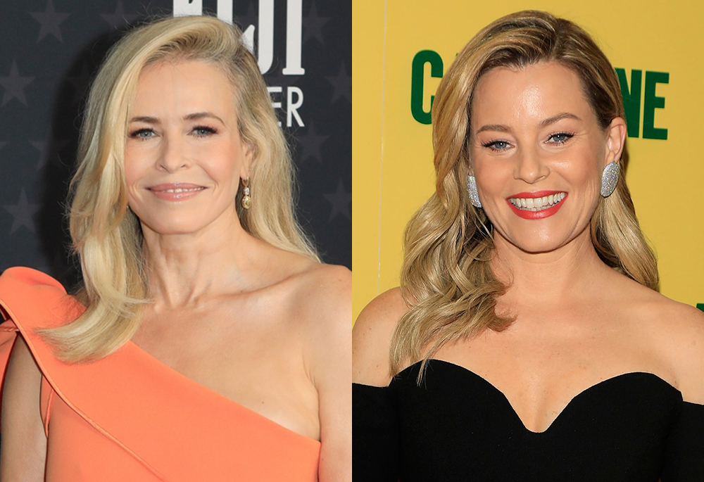 Chelsea Handler And Elizabeth Banks