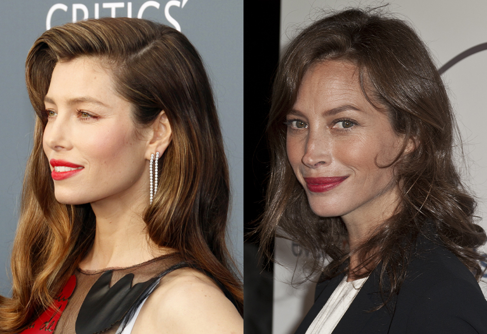 Jessica Biel And Christie Turlington